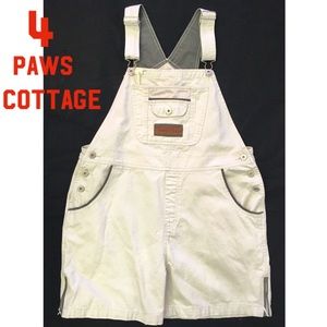 Bum Equipment Surplus Denim Overall Shorts